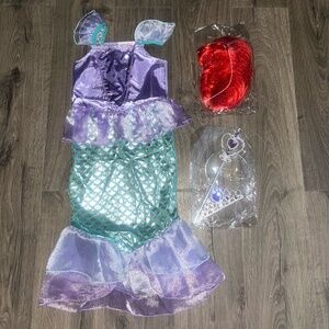 Toddlers Ariel the little mermaid costume, size 3T-4T, sealed, SHIPS IN 1-2 DAYS